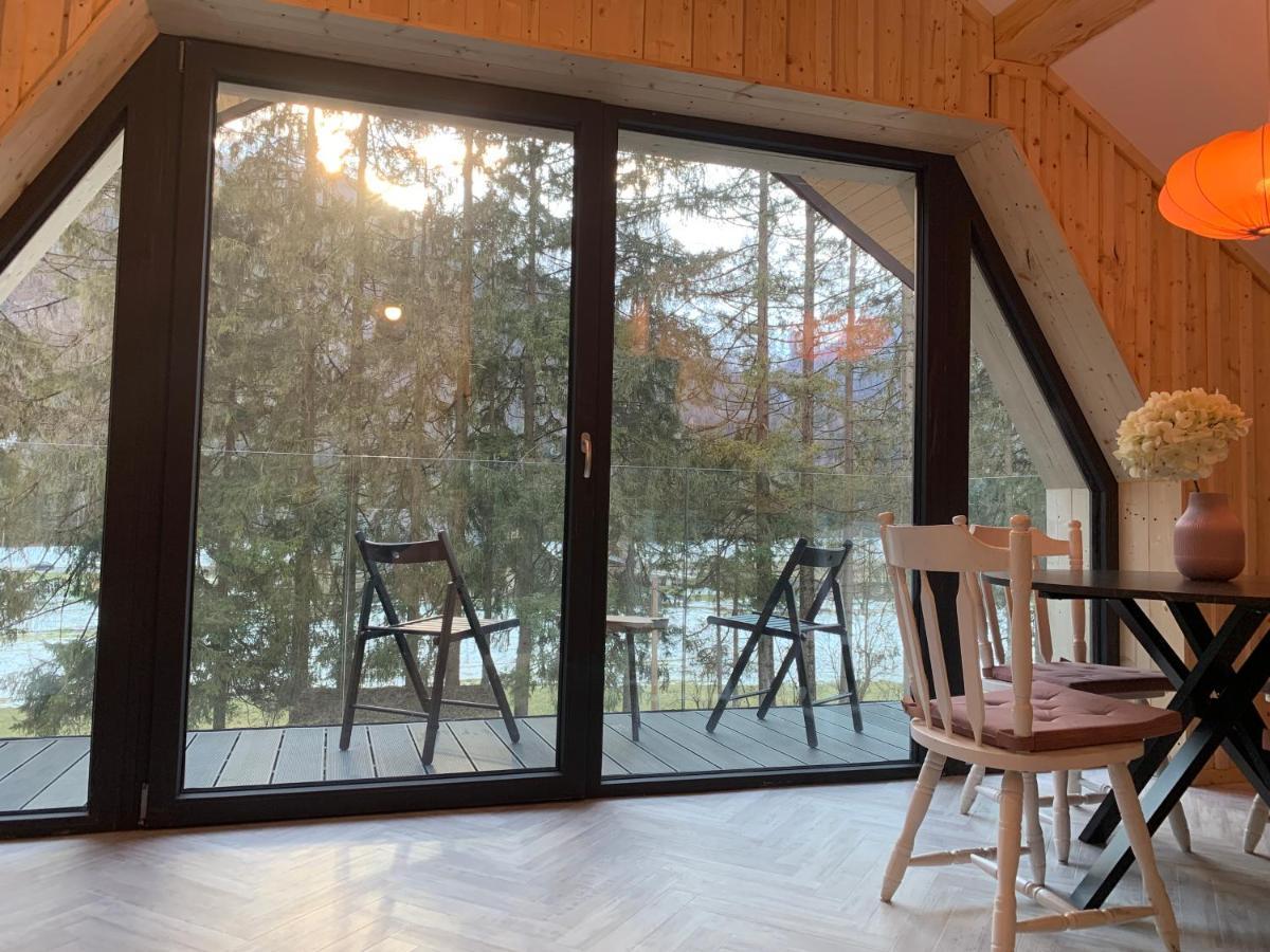 Pine Tree Holiday House Gozd Martuljek Buitenkant foto